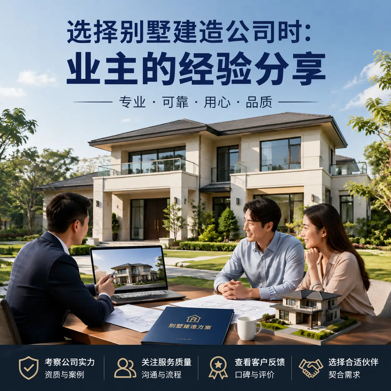 选择别墅建造公司时： 凤冈 业主的经验分享