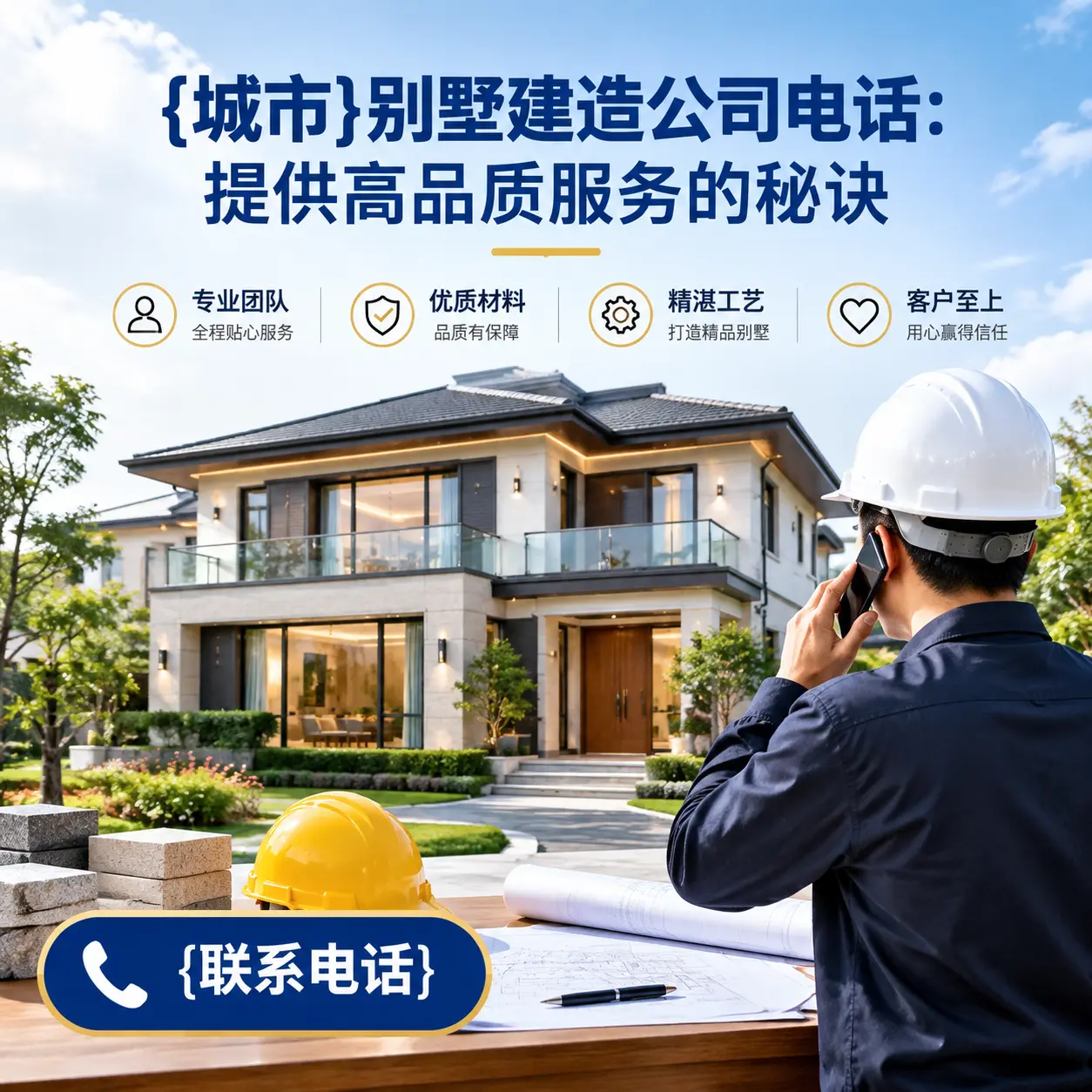 凤冈别墅建造公司电话：提供高品质服务的秘诀