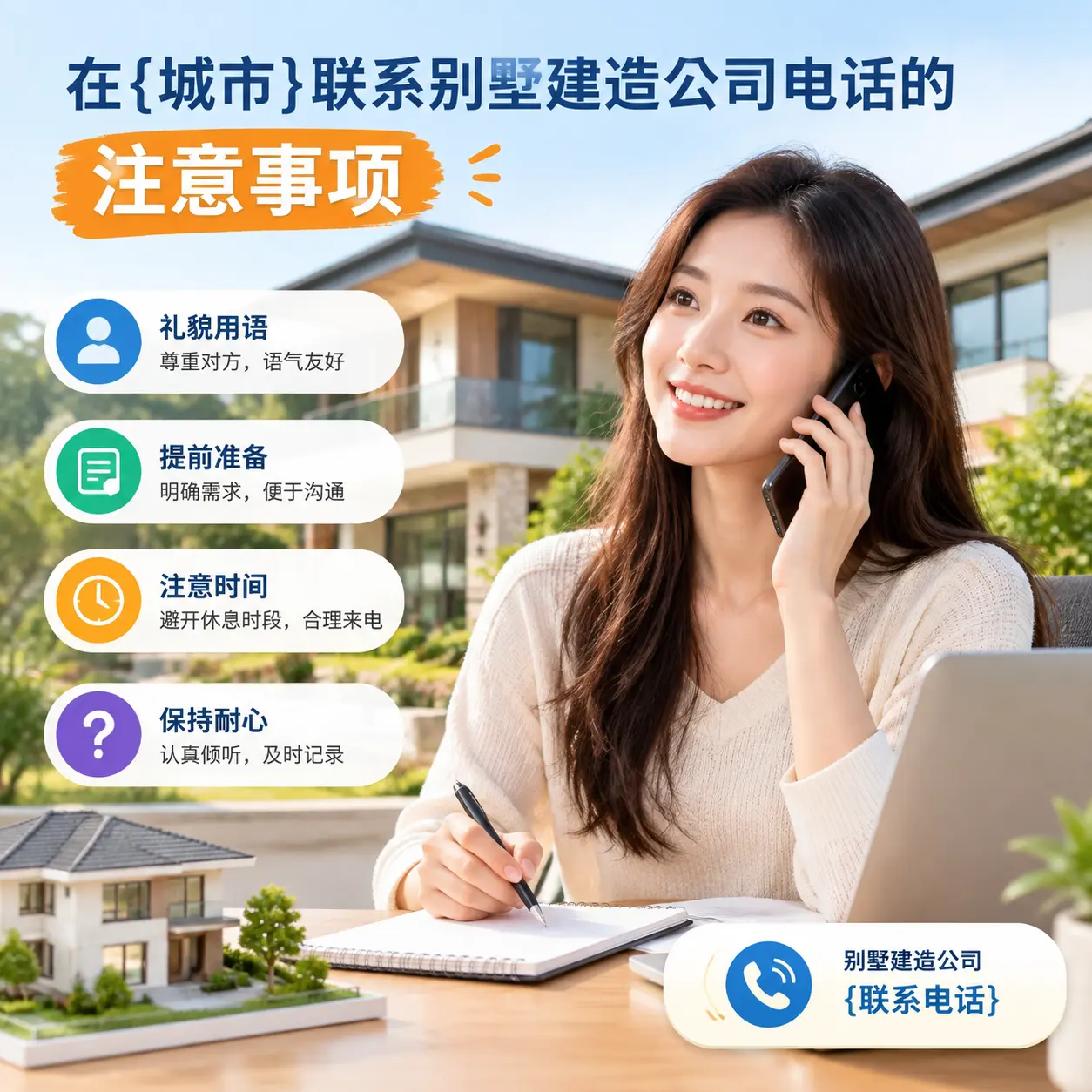 在凤冈联系别墅建造公司电话的注意事项