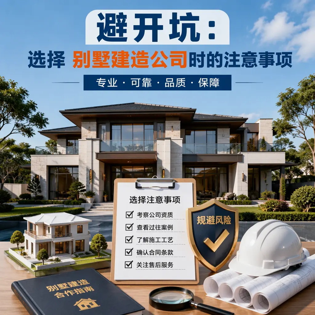 避开坑:选择 凤冈 别墅建造公司时的注意事项