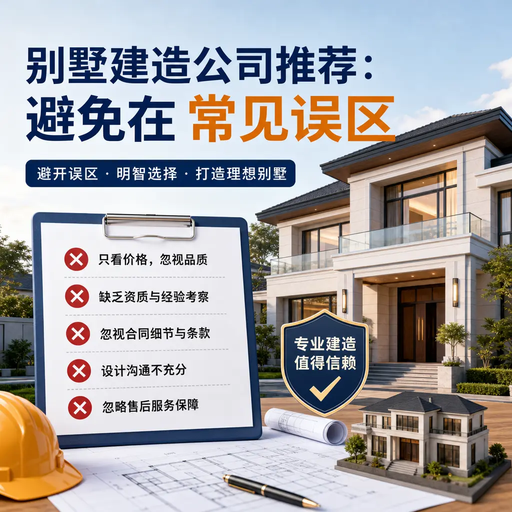 别墅建造公司推荐:避免在 凤冈 的常见误区