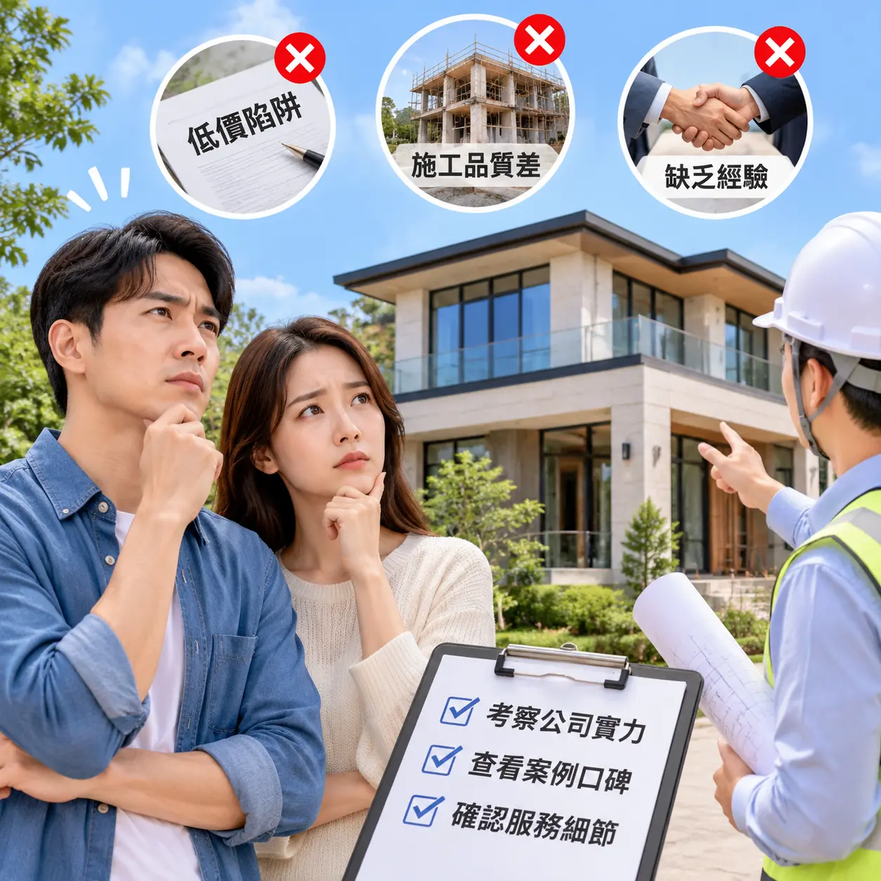 如何在 凤冈 选择最佳别墅建造公司推荐?